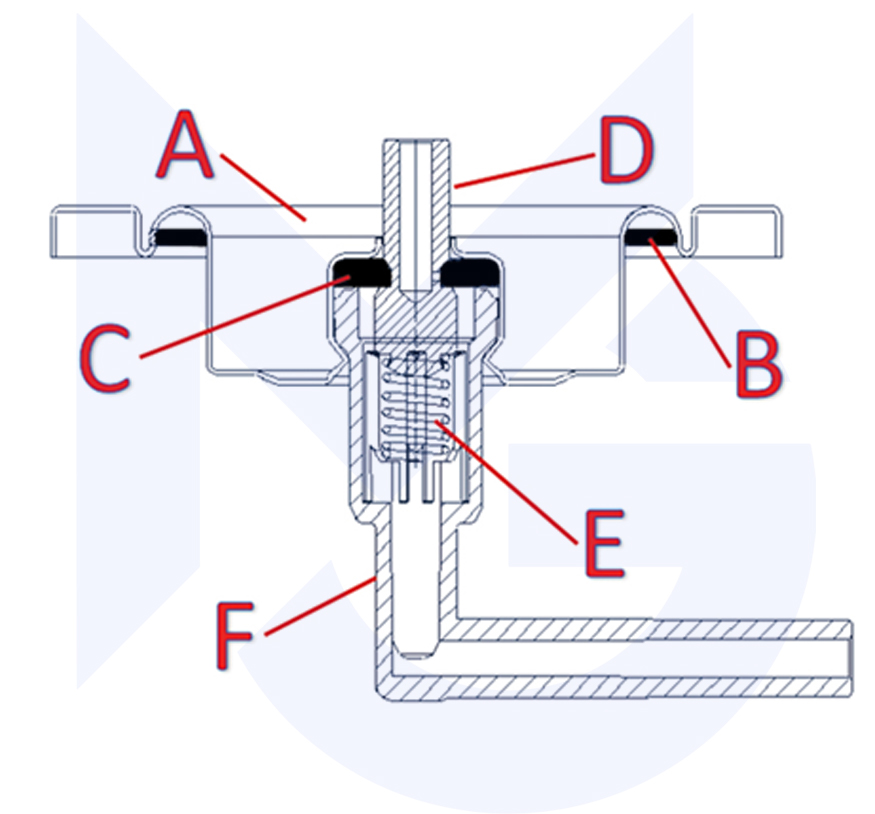 aerosol spray valve