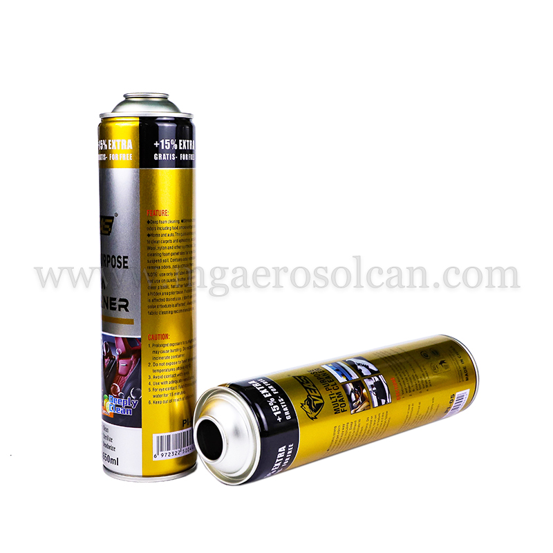 tinplate aerosol can