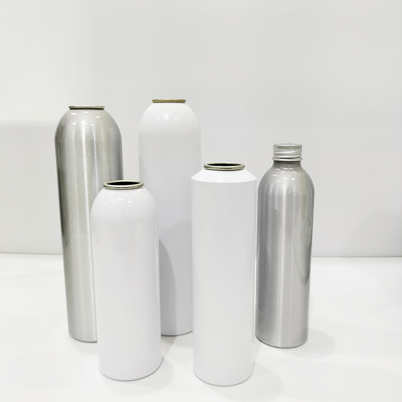 empty aluminum spray cans