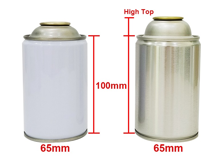 empty aerosol tin can