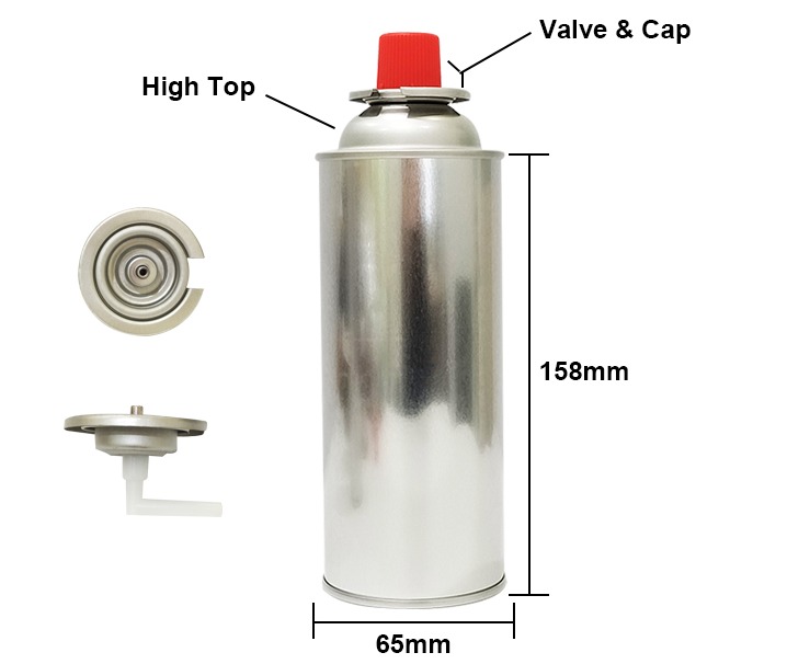 butane gas can