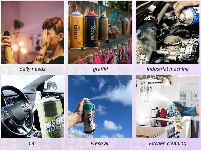 Aerosol can application