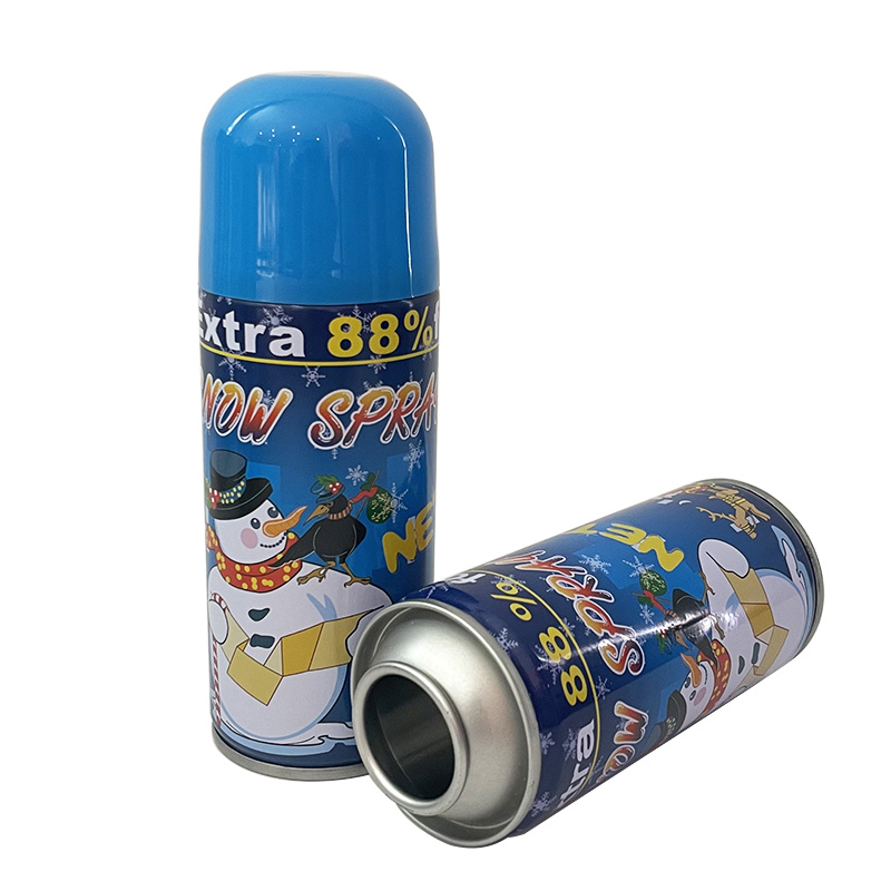 aerosol spray can for snow spray