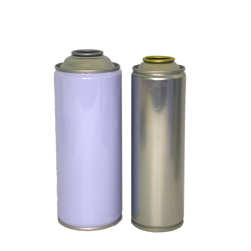 Refill  aerosol tin can