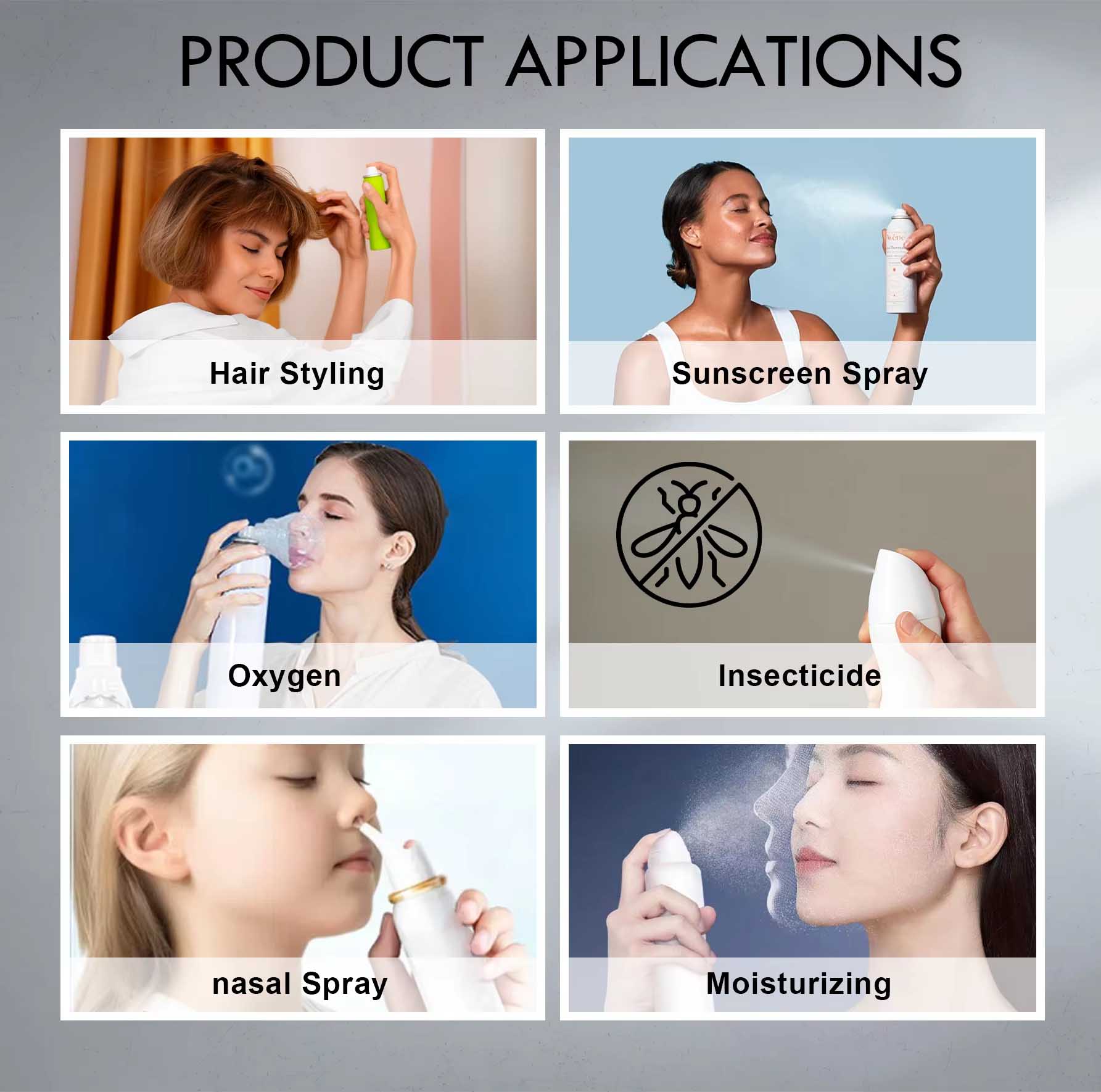 Usage of aerosol aluminum can