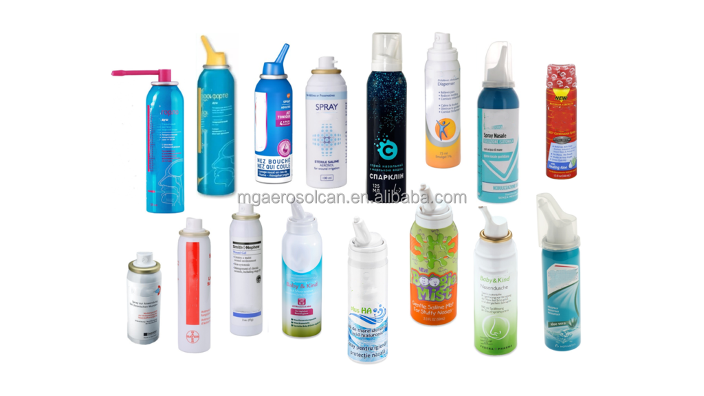 Aluminum can for medicinal